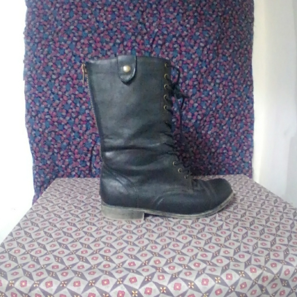 Steven Madden combat boots